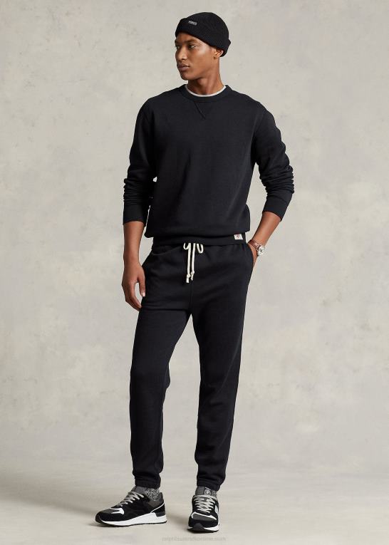 sort Mænd Ralph Lauren fleece sweatshirt Z426B8641