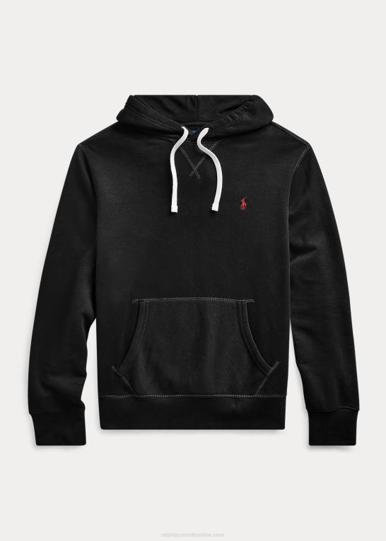 sort Mænd Ralph Lauren rl fleece hættetrøjen Z426B1572