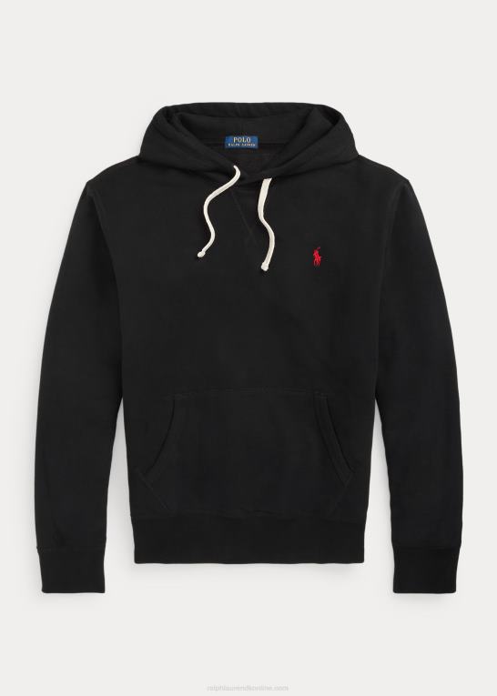 sort Mænd Ralph Lauren rl fleece hættetrøjen Z426B399