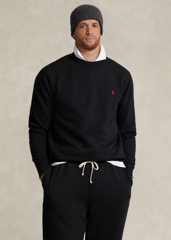sort Mænd Ralph Lauren rl fleece sweatshirten Z426B1587