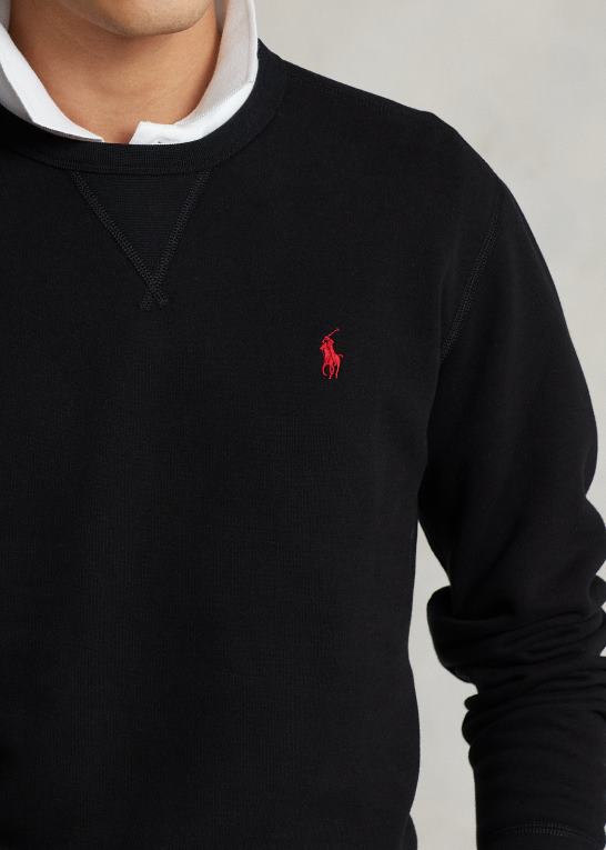 sort Mænd Ralph Lauren rl fleece sweatshirten Z426B329