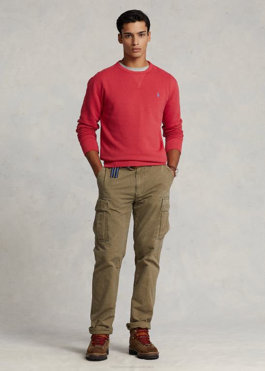 styrbord rød Mænd Ralph Lauren rl fleece sweatshirten Z426B331