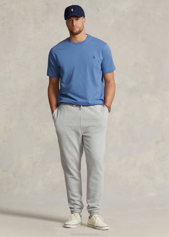 Nimes blå Mænd Ralph Lauren jersey t-shirt med rund hals Z426B8715