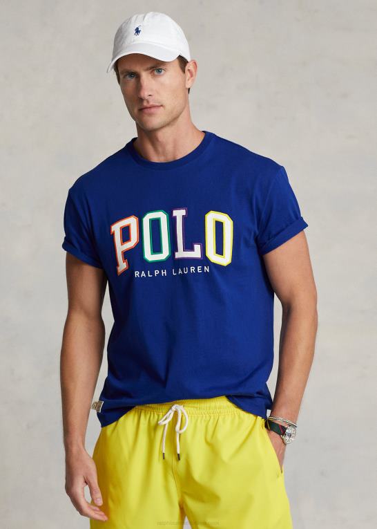 arv royal Mænd Ralph Lauren klassisk pasform logo jersey t-shirt Z426B425
