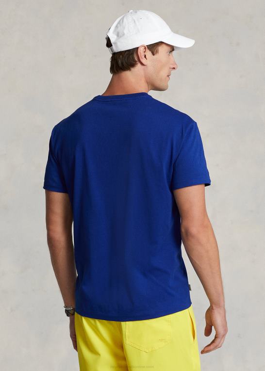 arv royal Mænd Ralph Lauren klassisk pasform logo jersey t-shirt Z426B425
