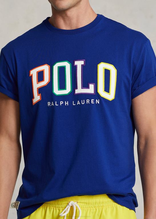 arv royal Mænd Ralph Lauren klassisk pasform logo jersey t-shirt Z426B425