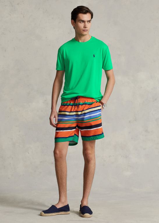 cabo grøn Mænd Ralph Lauren klassisk pasform performance jersey t-shirt Z426B277