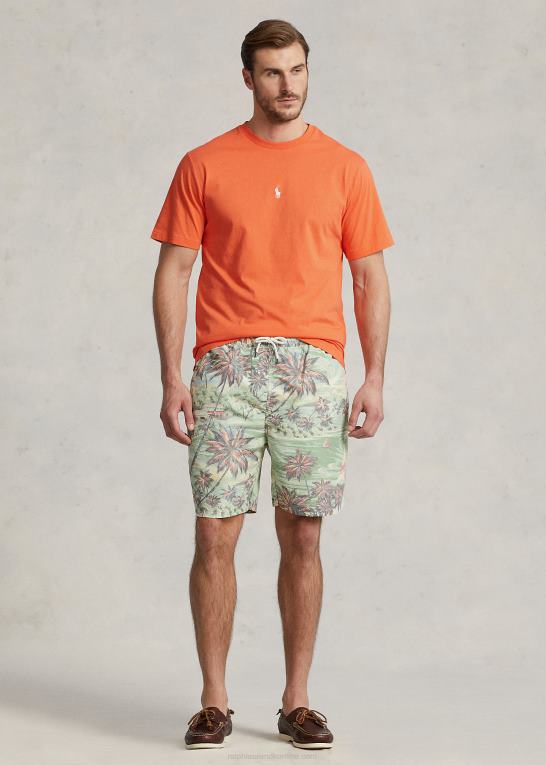 cadmium Mænd Ralph Lauren jersey t-shirt med rund hals Z426B1884