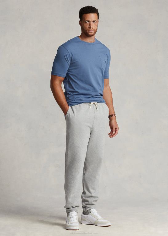 carson blå Mænd Ralph Lauren jersey lomme t-shirt Z426B1852