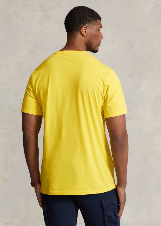 citronknus Mænd Ralph Lauren logo jersey t-shirt Z426B1503