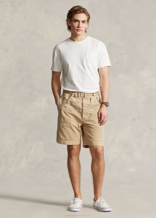 dækvask hvid Mænd Ralph Lauren klassisk pasform jersey lomme t-shirt Z426B942