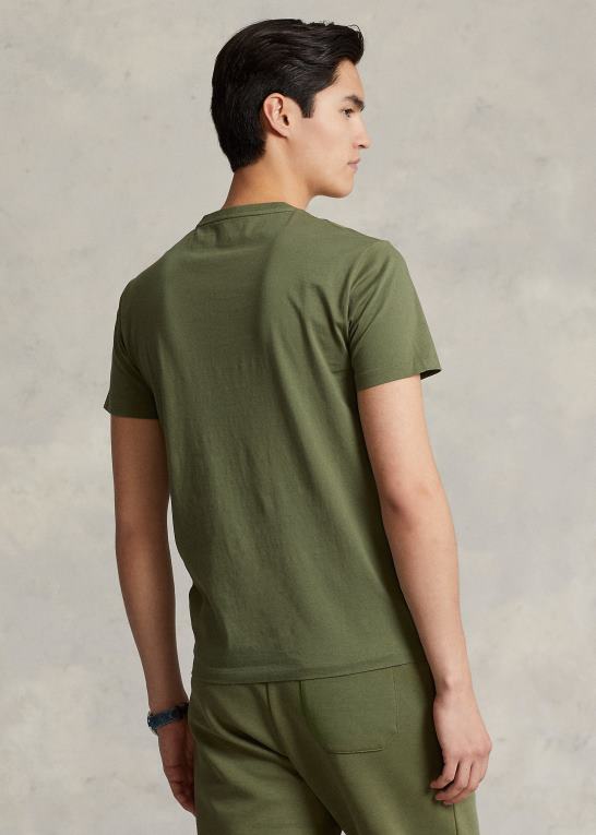 havesti Mænd Ralph Lauren brugerdefineret slim fit jersey t-shirt med rund hals Z426B462