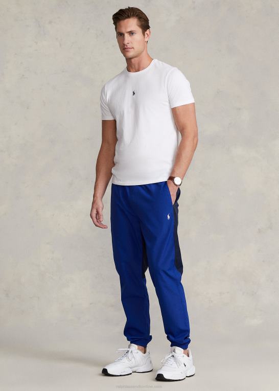 hvid Mænd Ralph Lauren brugerdefineret slim fit jersey t-shirt med rund hals Z426B463