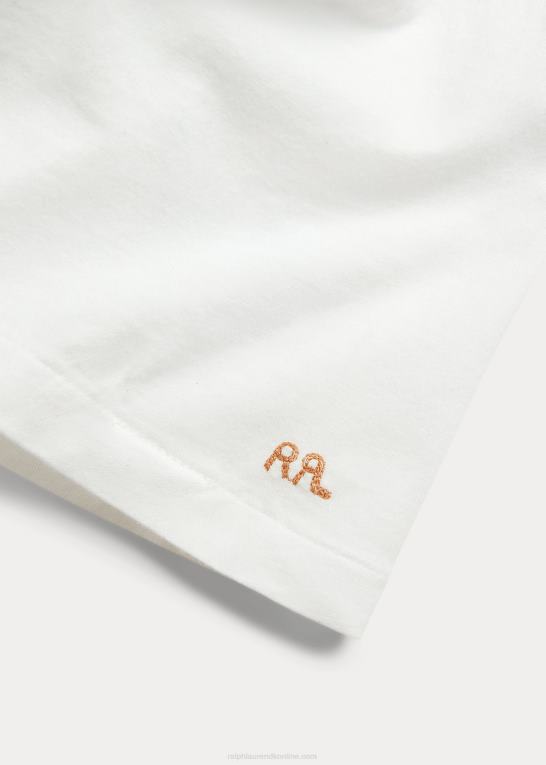 hvid Mænd Ralph Lauren jersey t-shirt med rund hals Z426B1688