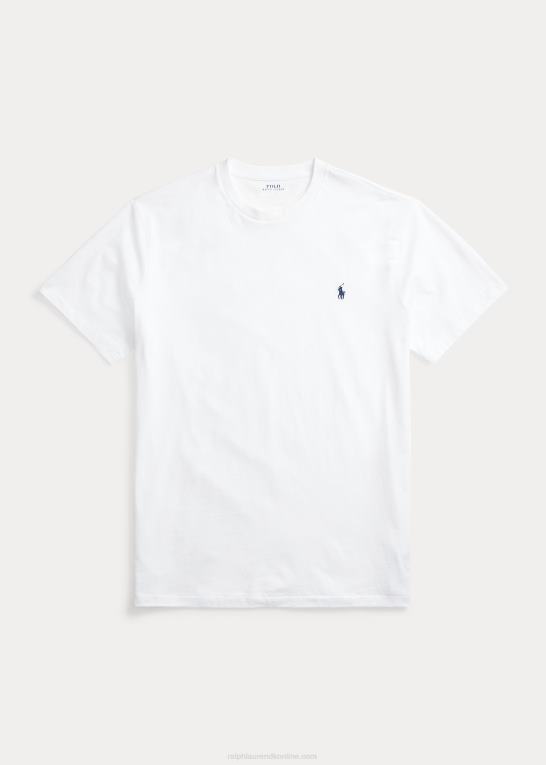 hvid Mænd Ralph Lauren jersey t-shirt med rund hals Z426B8708