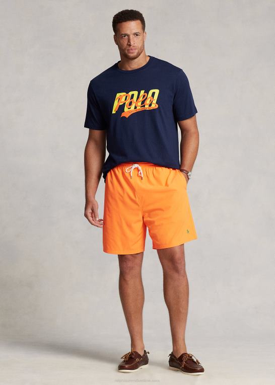 krydstogtflåde Mænd Ralph Lauren jersey t-shirt med stablet logo Z426B1427