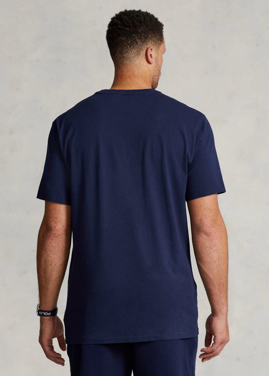 krydstogtflåde Mænd Ralph Lauren logo jersey t-shirt Z426B1501