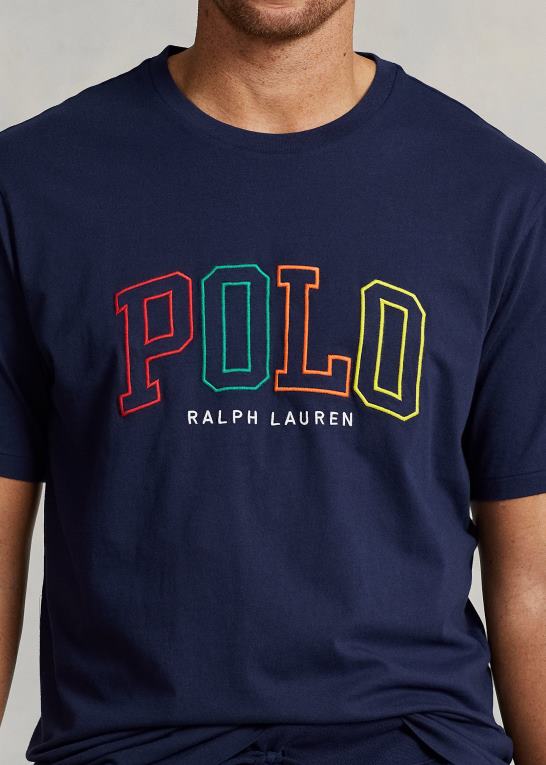 krydstogtflåde Mænd Ralph Lauren logo jersey t-shirt Z426B1501