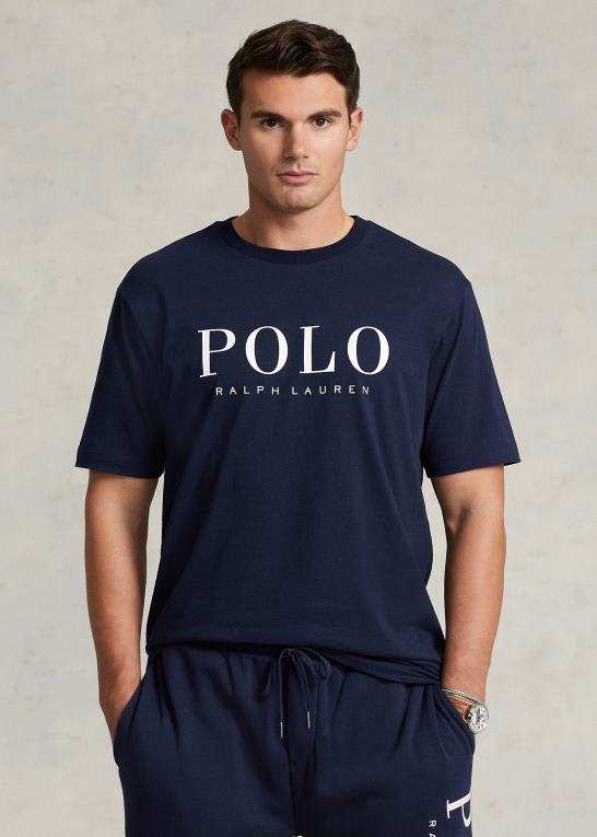 krydstogtflåde Mænd Ralph Lauren logo jersey t-shirt Z426B1556