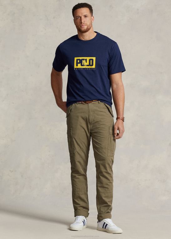 krydstogtflåde Mænd Ralph Lauren logo jersey t-shirt Z426B1624