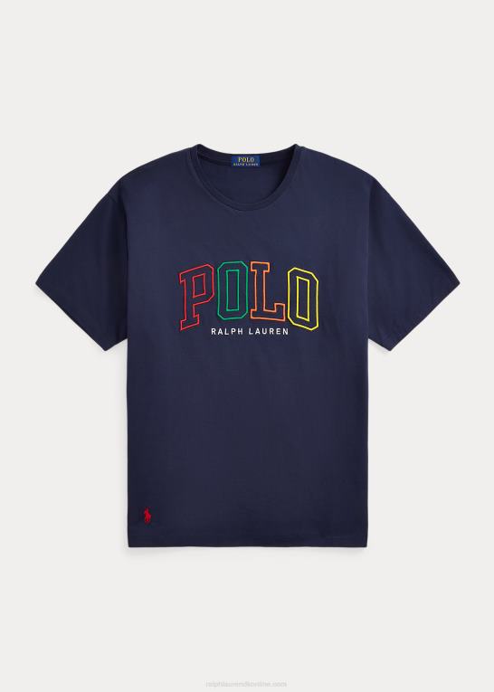 krydstogtflåde Mænd Ralph Lauren stor pasform logo jersey t-shirt Z426B658