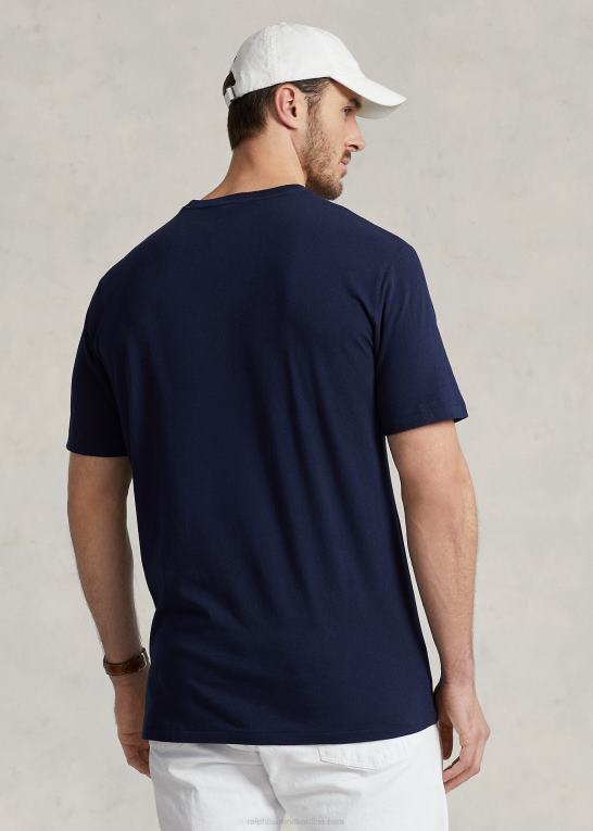 krydstogtflåde Mænd Ralph Lauren stor pony jersey t-shirt Z426B1477