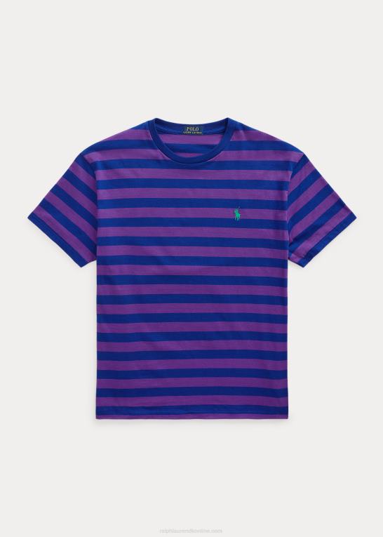 lilla kaktus Mænd Ralph Lauren klassisk pasform stribet jersey t-shirt Z426B377