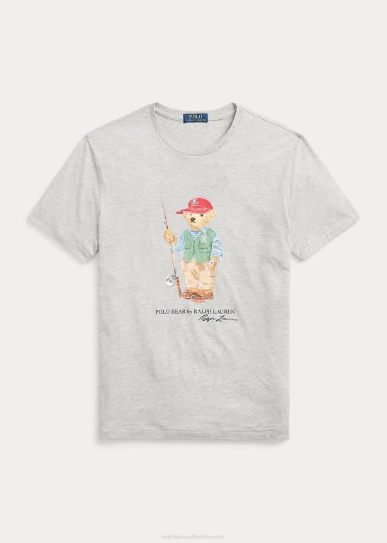 lyngfiskebjørn Mænd Ralph Lauren klassisk pasform polo bear jersey t-shirt Z426B8569