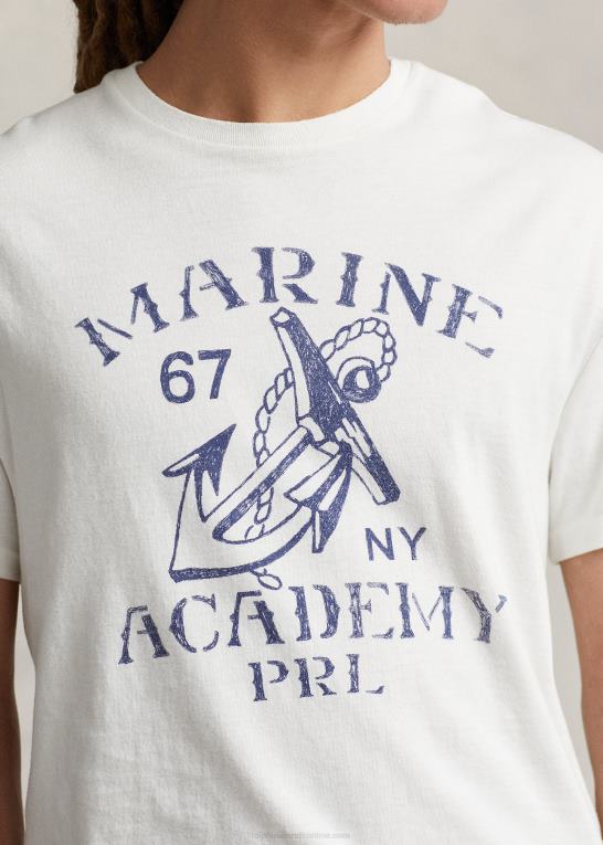 nevis Mænd Ralph Lauren klassisk pasform grafisk jersey t-shirt Z426B443