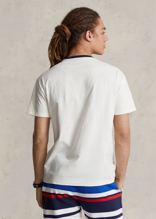 nevis Mænd Ralph Lauren klassisk pasform logo jersey t-shirt Z426B725