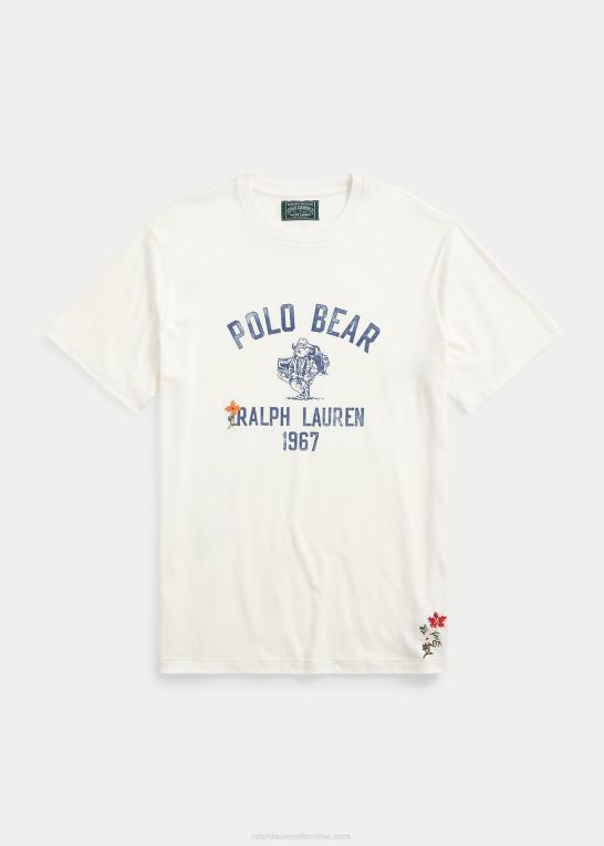 nevis Mænd Ralph Lauren polo bear jersey t-shirt med rund hals Z426B1462