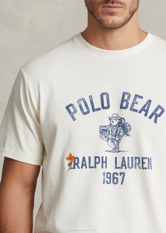 nevis Mænd Ralph Lauren polo bear jersey t-shirt med rund hals Z426B1462