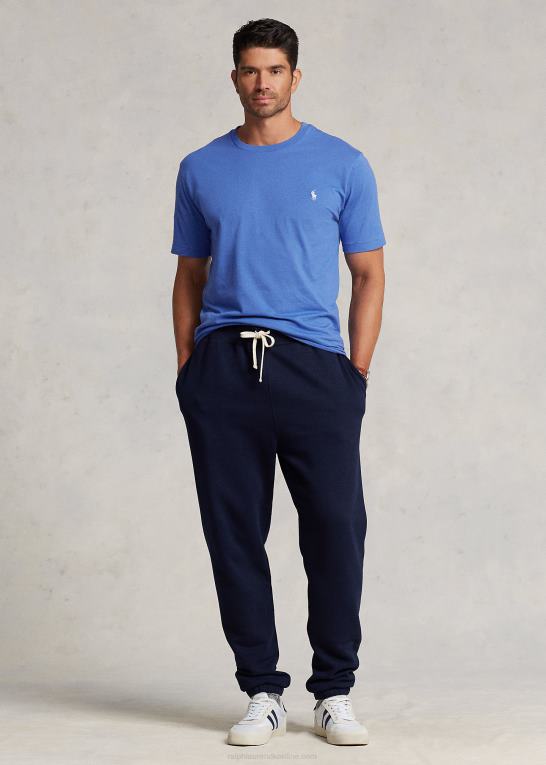 pigesten blå Mænd Ralph Lauren jersey t-shirt med rund hals Z426B8716