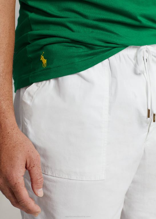 primær grøn Mænd Ralph Lauren jersey t-shirt med stablet logo Z426B1428