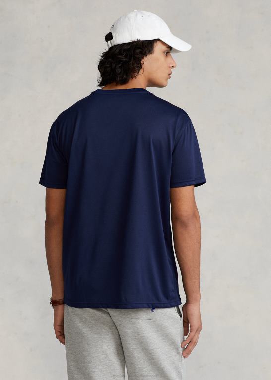 raffineret flåde Mænd Ralph Lauren klassisk pasform performance jersey t-shirt Z426B280