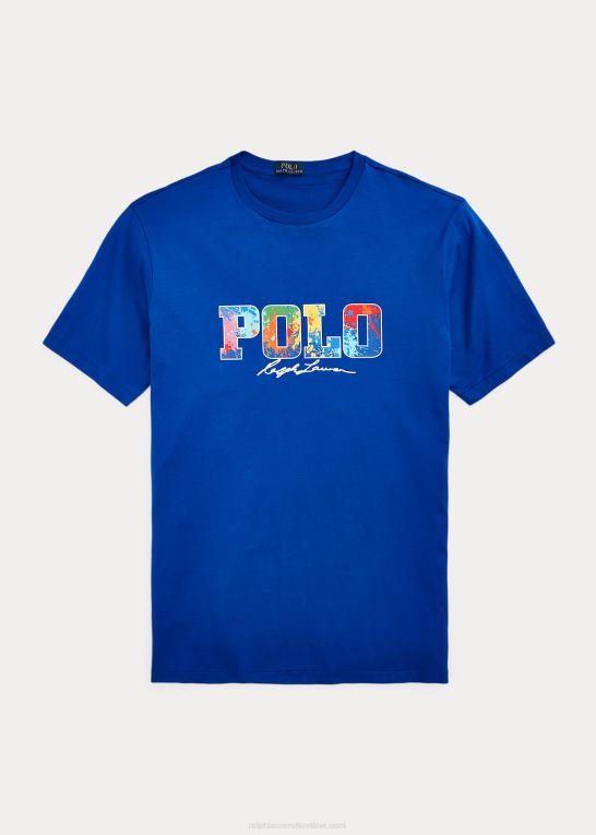 safir stjerne Mænd Ralph Lauren logo jersey t-shirt Z426B1562