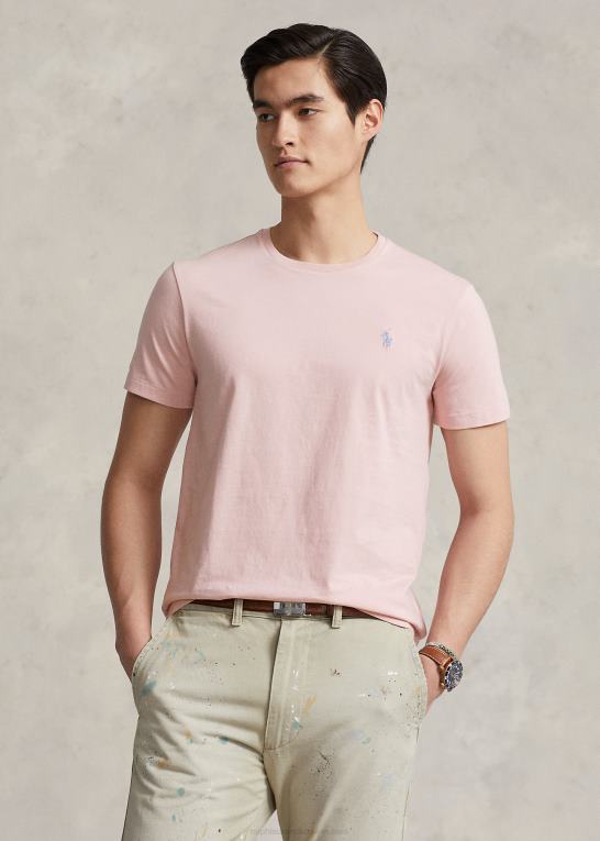 surfside rose Mænd Ralph Lauren jersey t-shirt med rund hals - alle passer Z426B162