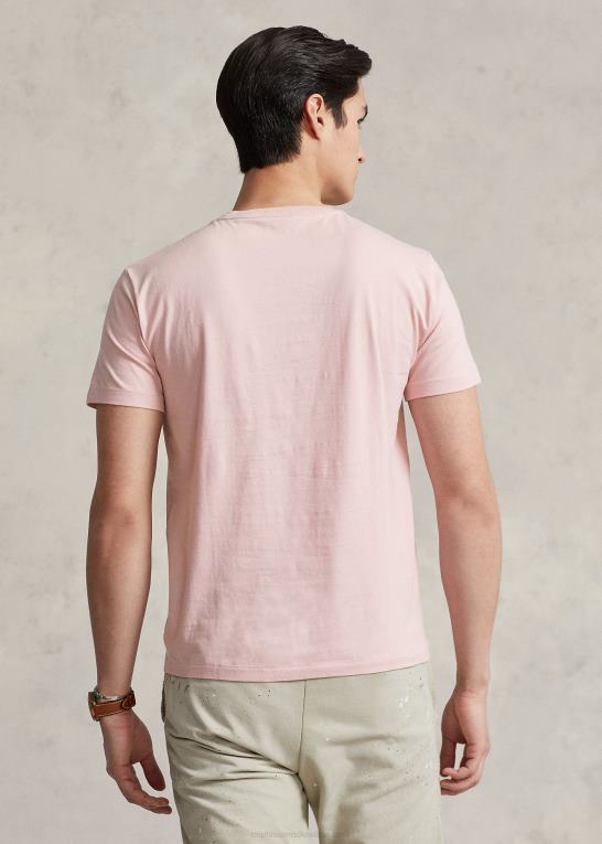 surfside rose Mænd Ralph Lauren jersey t-shirt med rund hals - alle passer Z426B162