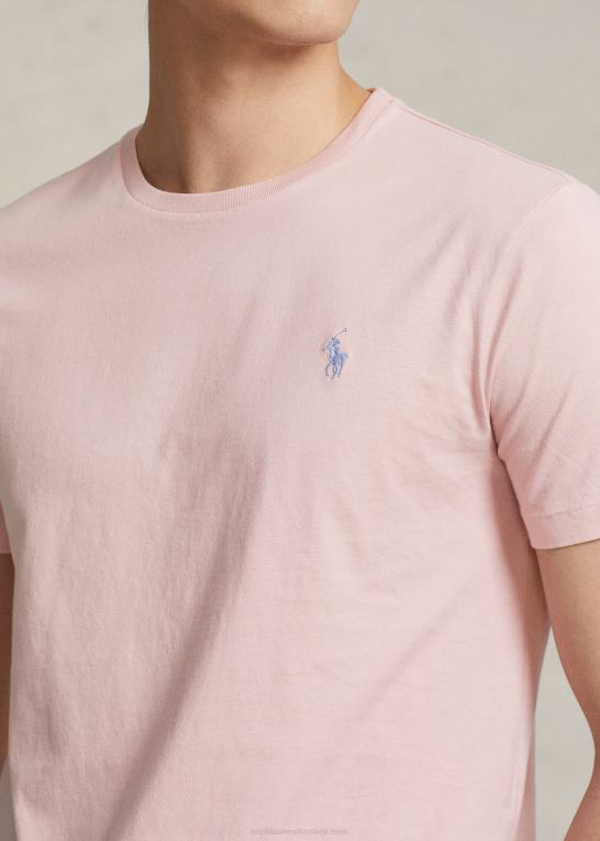 surfside rose Mænd Ralph Lauren jersey t-shirt med rund hals - alle passer Z426B162