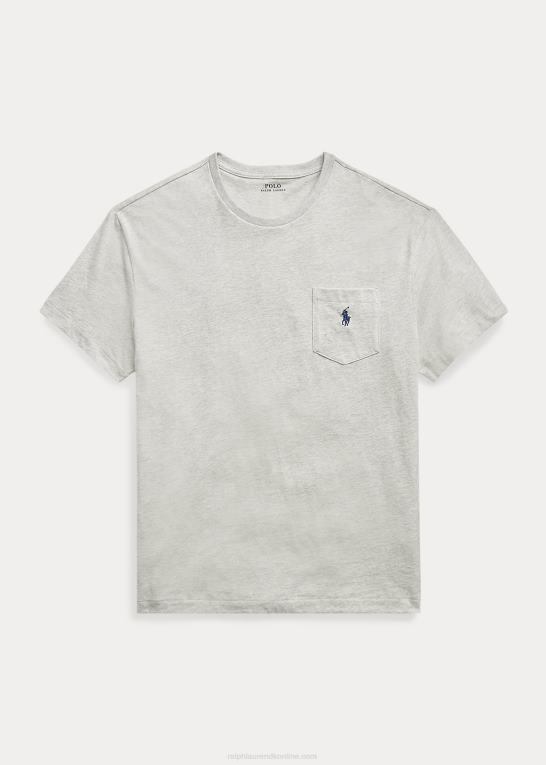 taylor lyng Mænd Ralph Lauren jersey lomme t-shirt - alle passer Z426B249
