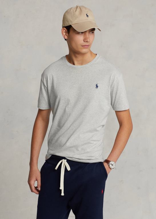 taylor lyng Mænd Ralph Lauren jersey t-shirt med rund hals - alle passer Z426B158