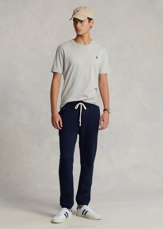 taylor lyng Mænd Ralph Lauren jersey t-shirt med rund hals - alle passer Z426B158