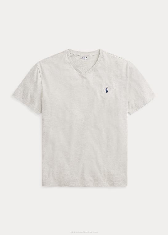 taylor lyng Mænd Ralph Lauren klassisk pasform jersey t-shirt med v-hals Z426B205
