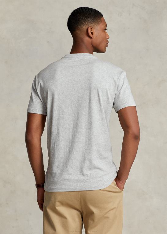 taylor lyng Mænd Ralph Lauren klassisk pasform jersey t-shirt med v-hals Z426B205