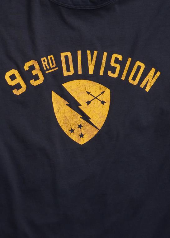 vintage navy Mænd Ralph Lauren jersey grafisk t-shirt Z426B1789