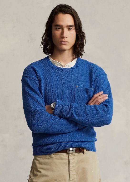 Royal Mænd Ralph Lauren bomulds lommetrøje Z426B909