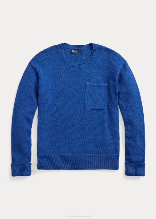 Royal Mænd Ralph Lauren bomulds lommetrøje Z426B909