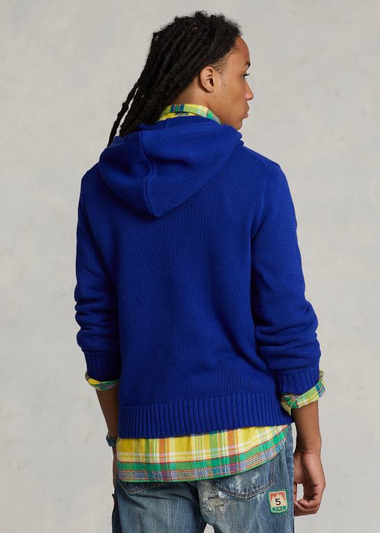by kgl Mænd Ralph Lauren hættetrøje med polobjørn Z426B1134