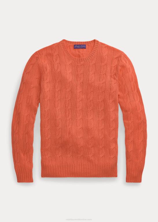 melon Mænd Ralph Lauren kabelstrikket kashmirtrøje Z426B71