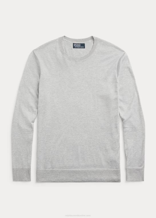 og over lyng Mænd Ralph Lauren bomuldstrøje med rund hals Z426B1068